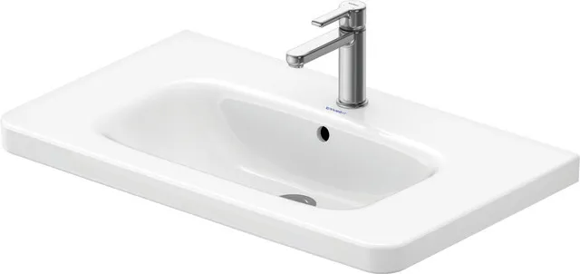 Wandwaschtisch „DuraStyle“, mit Überlauf, Hahnlochposition mittig