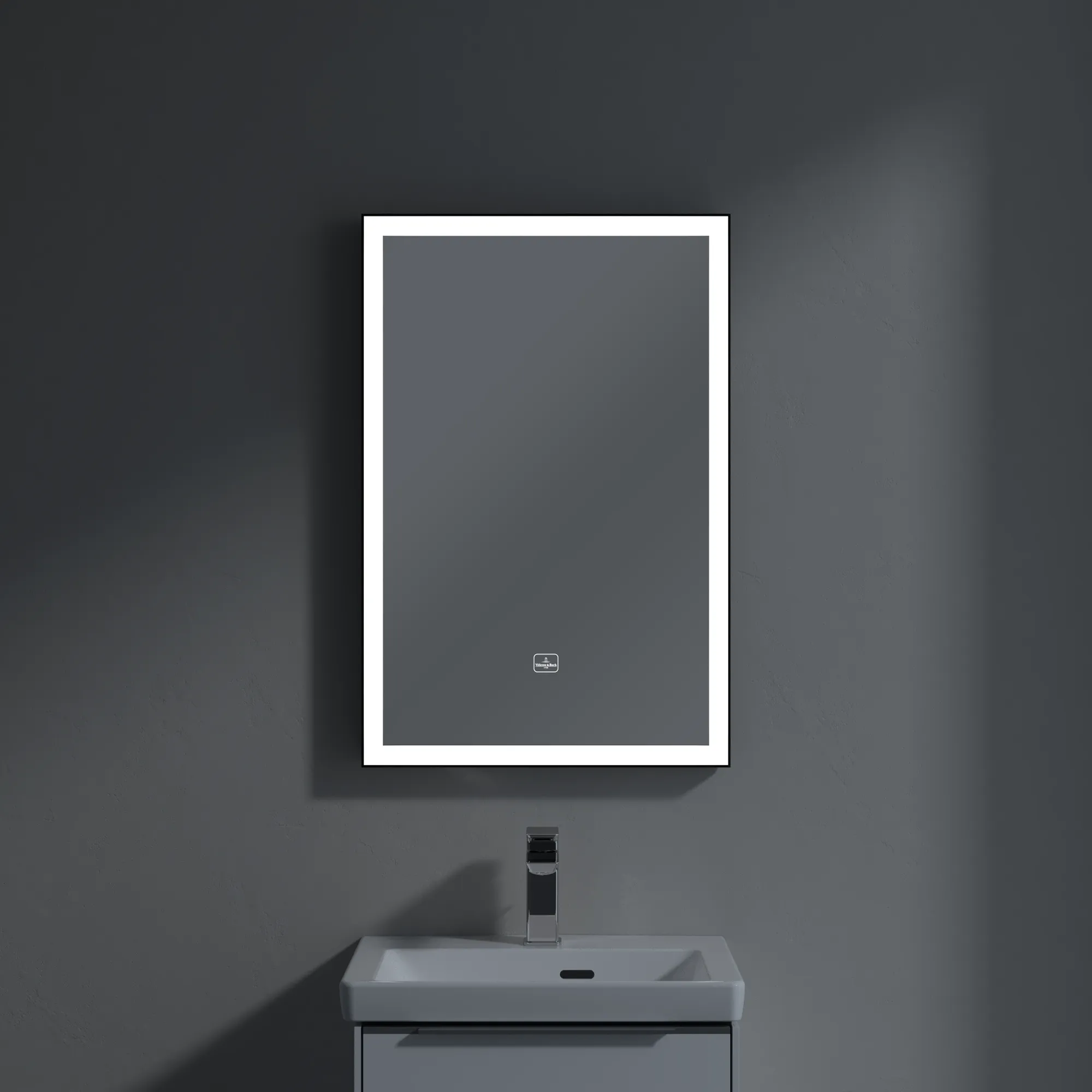 Villeroy & Boch Subway 3.0 Spiegel Bicolor 500x750x47,5 mm mit LED-Beleuchtung, dimmbar, Smarthome-fähig Villeroy & Boch Subway 3.0 Spiegel Bicolor 500x750x47,5 mm mit LED-Beleuchtung, dimmbar, Smarthome-fähig