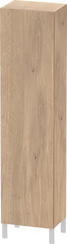 Duravit Halbhochschrank „L-Cube“ 50 × 200 × 36 cm Eiche Marmoriert