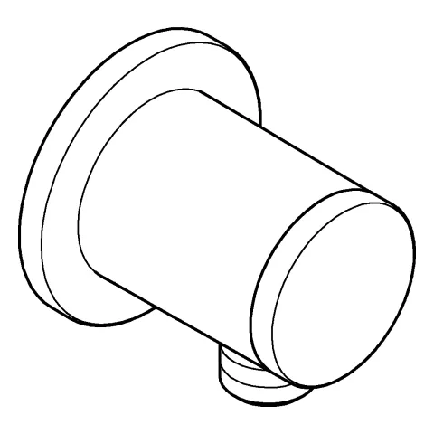 Wandanschlussbogen Tempesta 28671_1, Außengewinde, chrom Wandanschlussbogen Tempesta 28671_1, Außengewinde, chrom