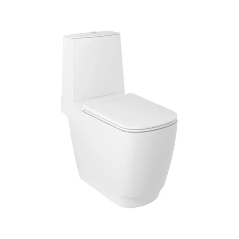 Kludi Stand-WC für WC-Kombination mit Spiralflush „Resa S“ in mattweiß (≈ RAL 9016) Kludi Stand-WC für WC-Kombination mit Spiralflush „Resa S“ in mattweiß (≈ RAL 9016)