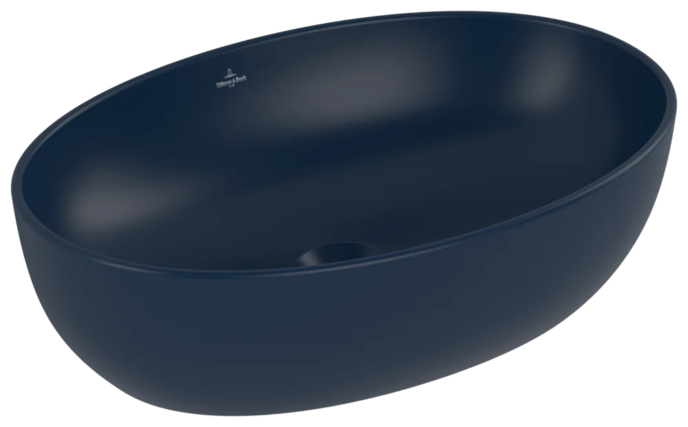 Villeroy & Boch Aufsatzwaschbecken Artis Oval Nightfall CeramicPlus 480x325x135mm TitanCeram Classic