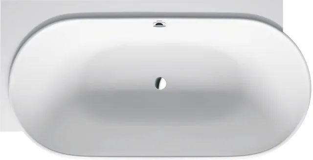 Duravit Badewanne „Luv“ vorwand oval 1850 × 950 mm, links in Weiß (matt) Duravit Badewanne „Luv“ vorwand oval 1850 × 950 mm, links in Weiß (matt)