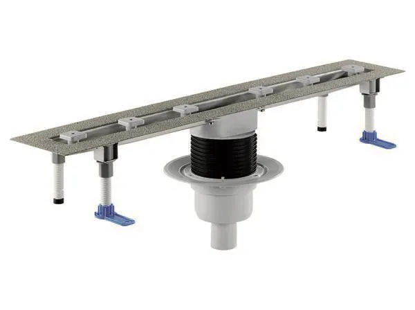 Duschrinne CeraLine senkrecht F 600 mm, DN 50