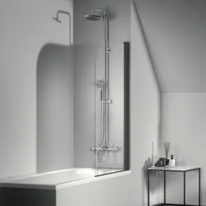 Ideal Standard Ceratherm T25 Duschsystem mit Badethermostat Chrom Ideal Standard Ceratherm T25 Duschsystem mit Badethermostat Chrom