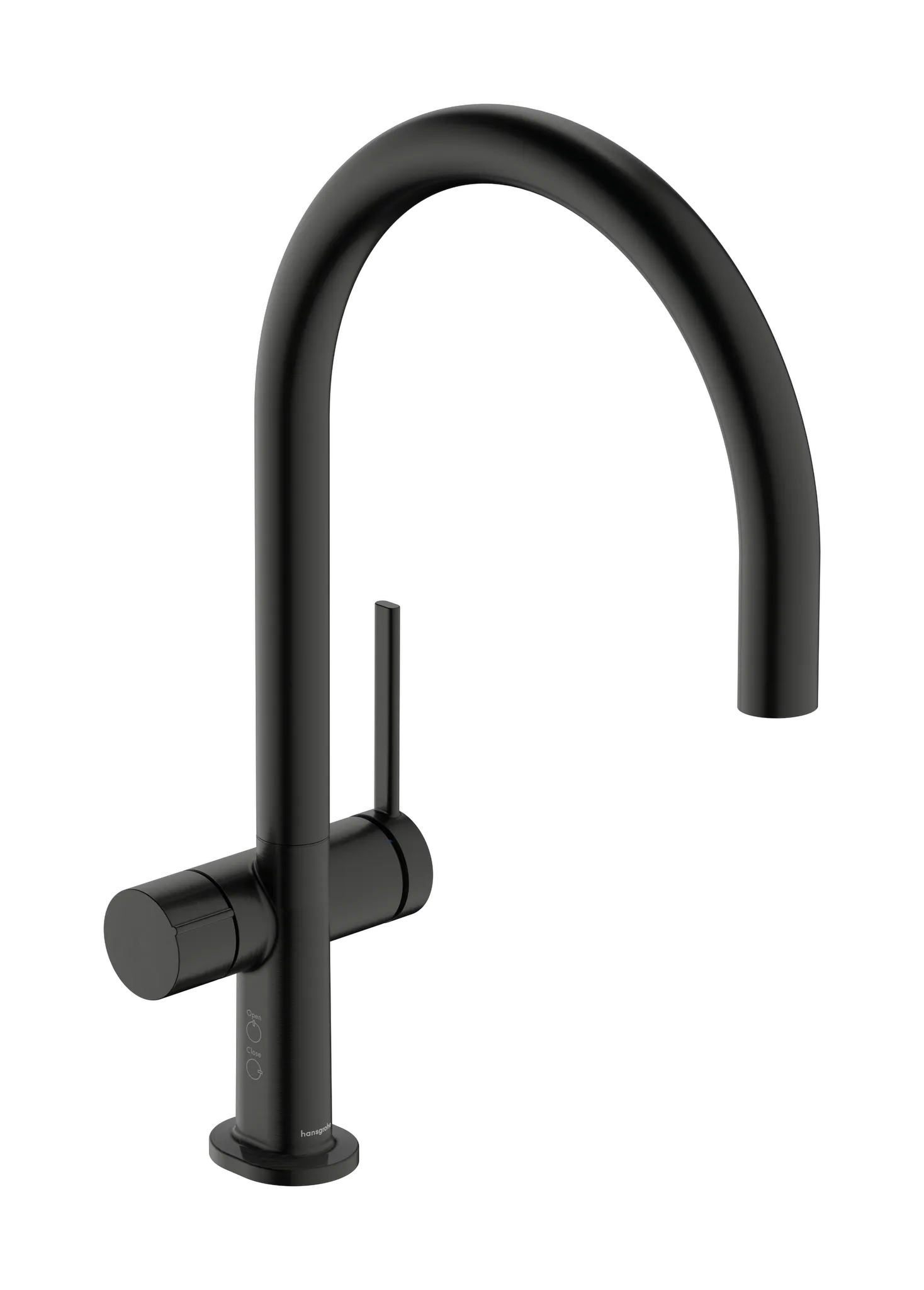 Hansgrohe Talis M54 Einhebel-Küchenmischer 220, Brushed Black Chrome, Schwenkbereich einstellbar in 4 Stufen, Laminarstrahl, Geräteabsperrventil, max. Durchflussmenge 9 l/min bei 3 bar, Keramikmischsystem, für Durchlauferhitzer geeignet Hansgrohe Talis M54 Einhebel-Küchenmischer 220, Brushed Black Chrome, Schwenkbereich einstellbar in 4 Stufen, Laminarstrahl, Geräteabsperrventil, max. Durchflussmenge 9 l/min bei 3 bar, Keramikmischsystem, für Durchlauferhitzer geeignet