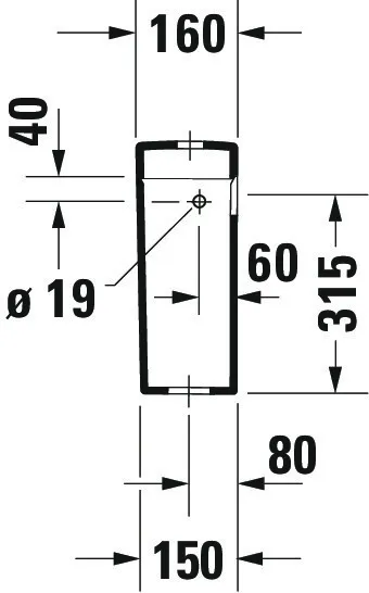Spülkasten „Happy D.2“ 39,5 × 39,5 × 16 cm Spülkasten „Happy D.2“ 39,5 × 39,5 × 16 cm