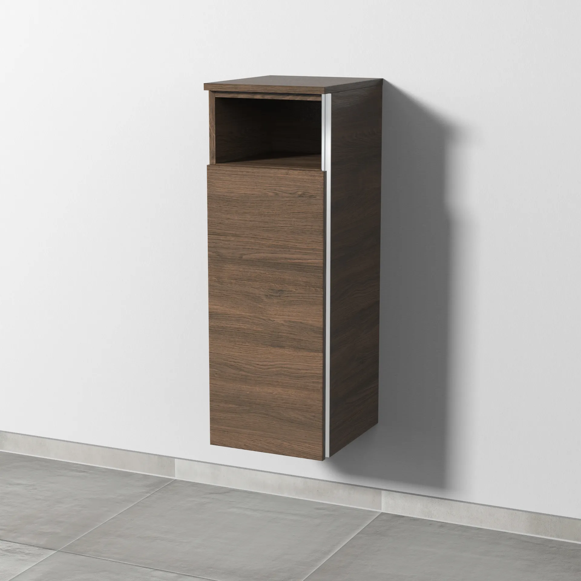 Sanipa Mittelschrank „3way“ 300 × 850 × 345 mm Anschlag links, in Eiche Arizona, Anschlag links