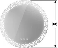 Duravit Spiegel „Happy D.2 Plus“ 70 × 70 cm Duravit Spiegel „Happy D.2 Plus“ 70 × 70 cm