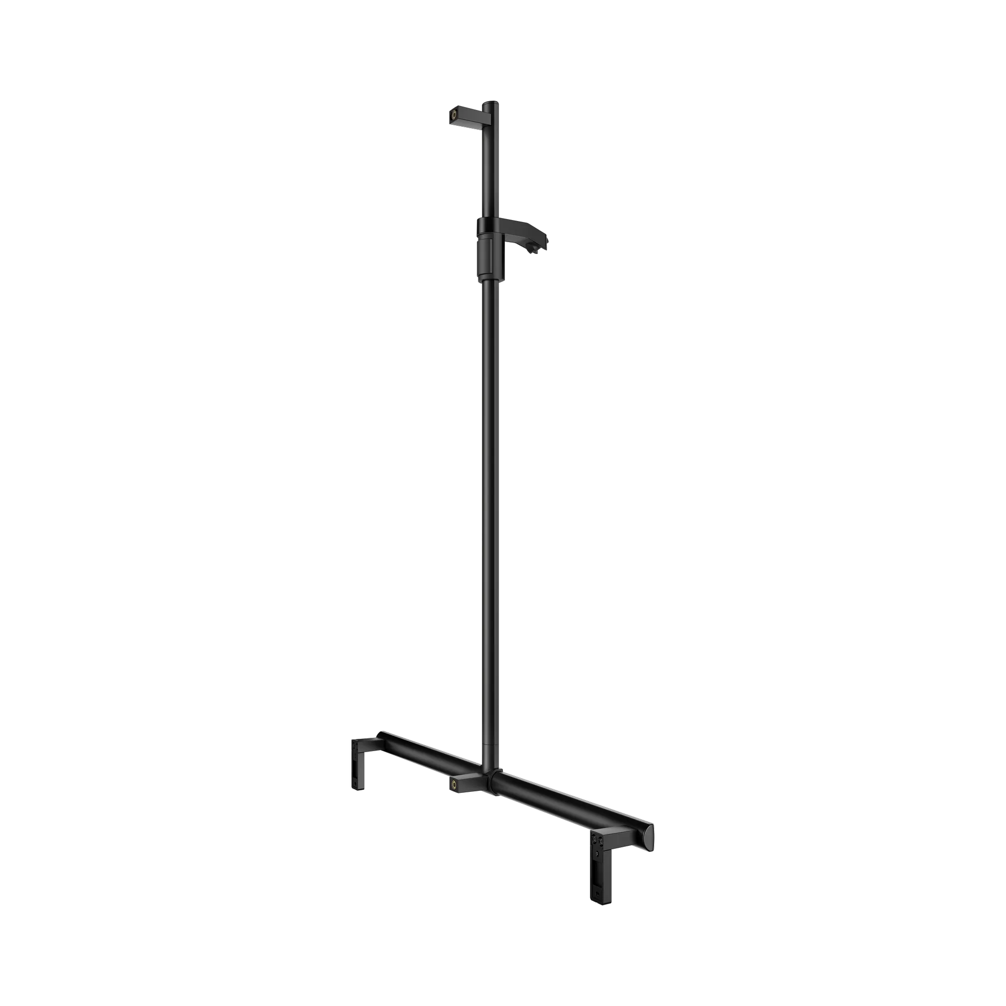 KEUCO Duschhandlauf mit Brausestange „Axess“ 932 × 1000 × 1301 mm Ausführung in Schwarz (matt)