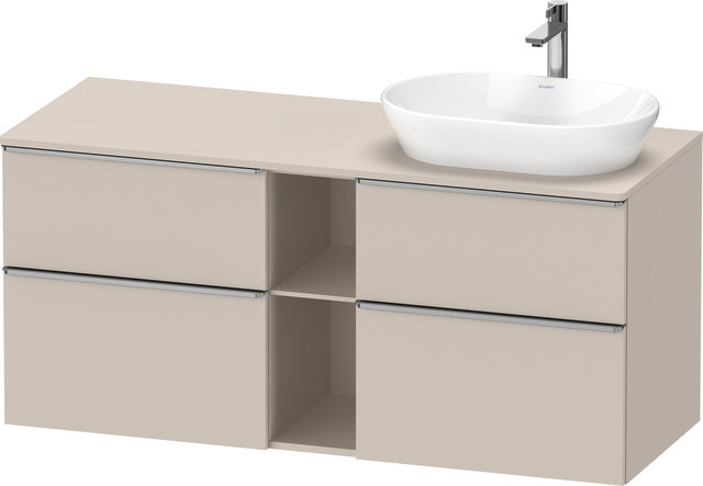 Duravit Waschtischunterschrank wandhängend „D-Neo“ 140 × 66,4 × 55 cm