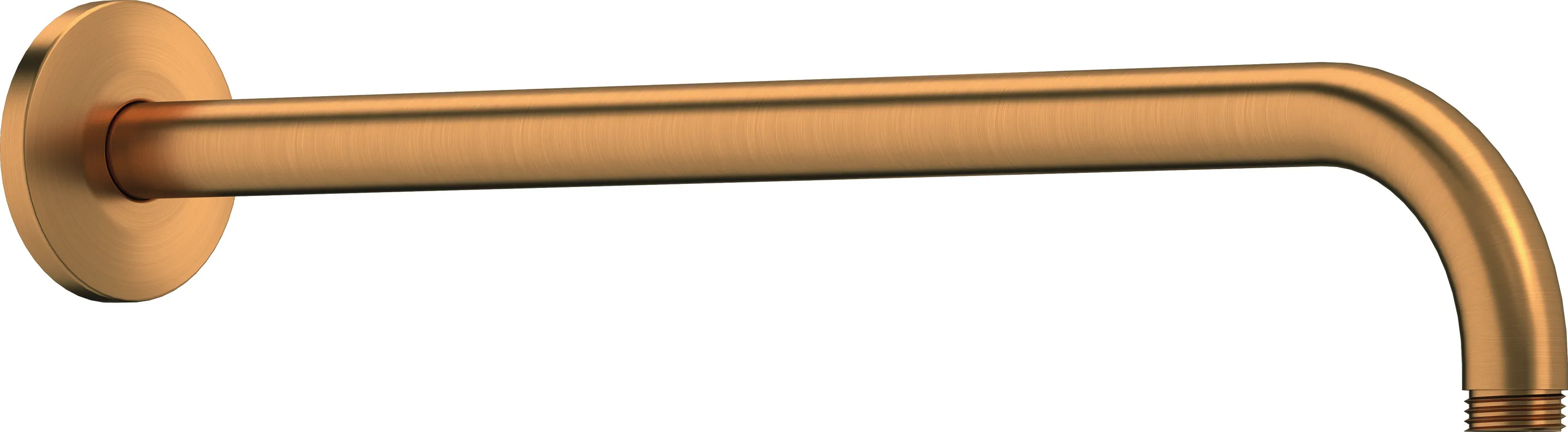 Brausegarnitur Brausen und Zubehör Brausearm „ZubehörArmaturen“ in Bronze (gebürstet)