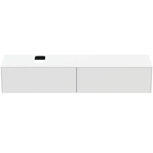 Ideal Standard Waschtischunterschrank „Conca“ 198,7 × 37 × 50,5 cm Weiß matt lackiert Ideal Standard Waschtischunterschrank „Conca“ 198,7 × 37 × 50,5 cm Weiß matt lackiert