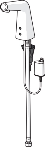 Hansa Waschtischarmatur, elektronisch „Designo Style“ Ausladung 100 mm in Chrom Hansa Waschtischarmatur, elektronisch „Designo Style“ Ausladung 100 mm in Chrom