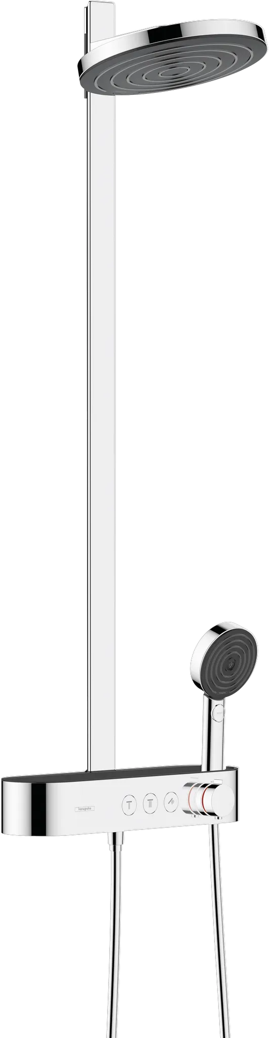 Hansgrohe Pulsify S Showerpipe 260 2jet EcoSmart mit ShowerTablet Select 400, Chrom Hansgrohe Pulsify S Showerpipe 260 2jet EcoSmart mit ShowerTablet Select 400, Chrom