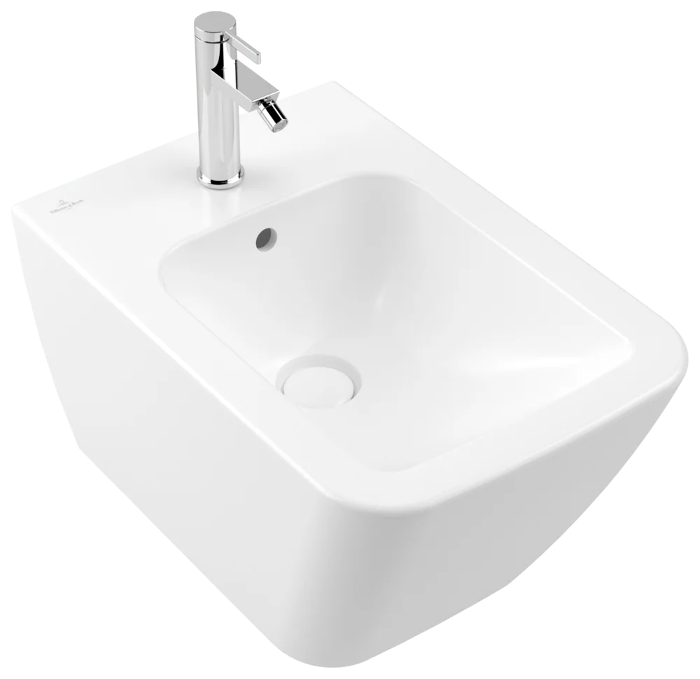 Villeroy & Boch Bidetarmatur Dawn Chrom 38x122x166mm Einhebel-Bidetarmatur mit AirPlus-Technologie für sanften Comfortstrahl Villeroy & Boch Bidetarmatur Dawn Chrom 38x122x166mm Einhebel-Bidetarmatur mit AirPlus-Technologie für sanften Comfortstrahl