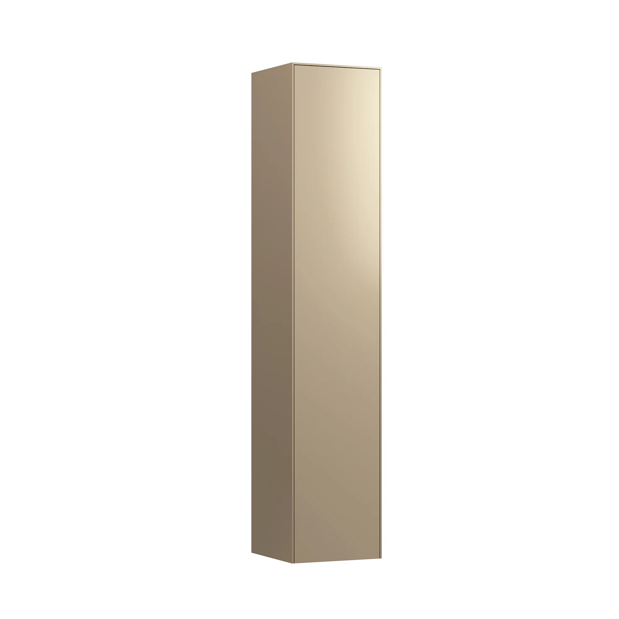 Laufen Hochschrank „SONAR“ 320 × 1595 × 320 mm Gold, Anschlag rechts