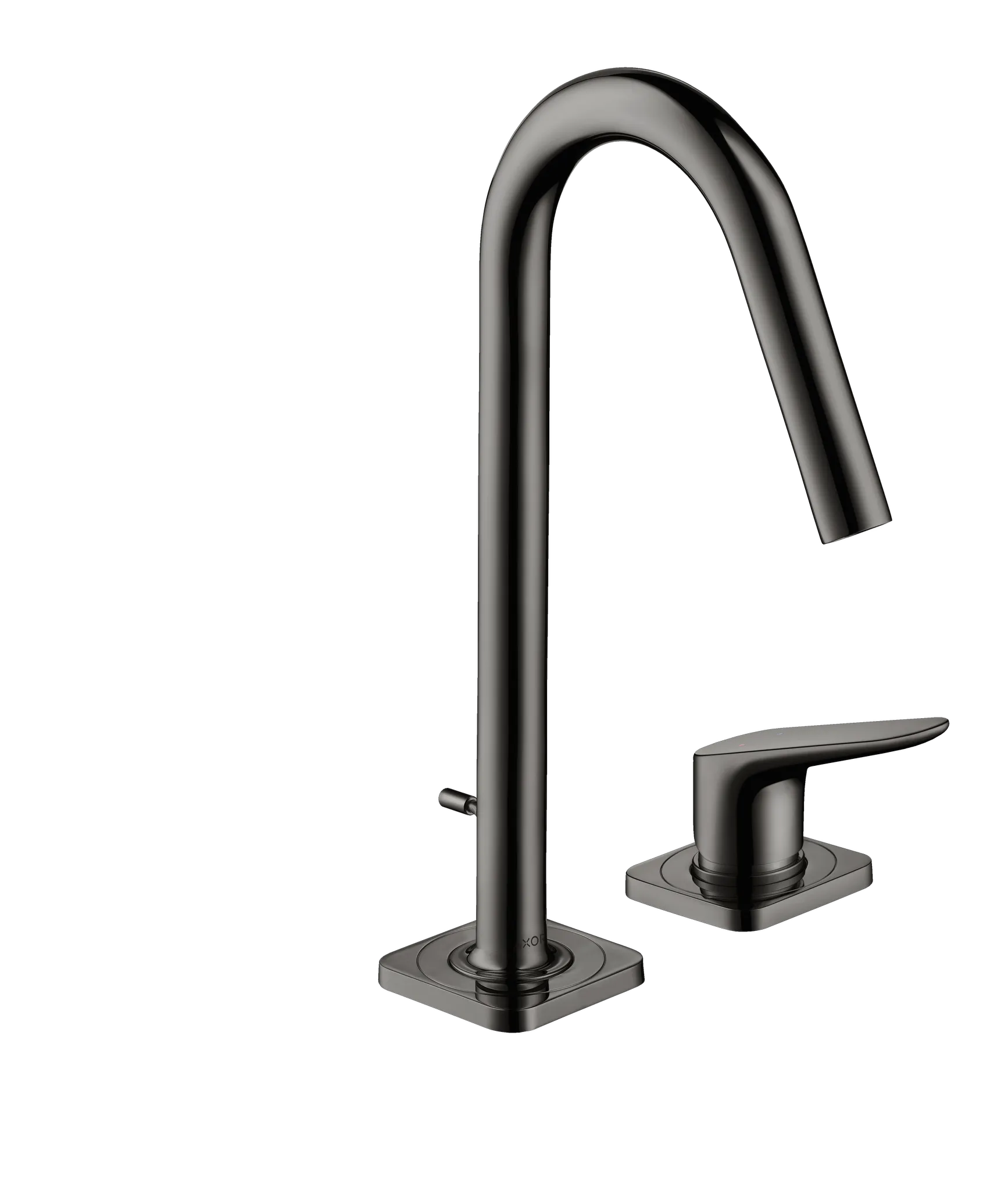 Hansgrohe AXOR Citterio M 2-Loch Waschtischmischer 160 Polished Black Chrome