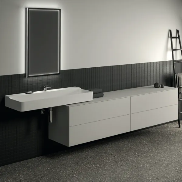 Ideal Standard Waschtischunterschrank Conca, 4 Auszüge, Weiß Ideal Standard Waschtischunterschrank Conca, 4 Auszüge, Weiß