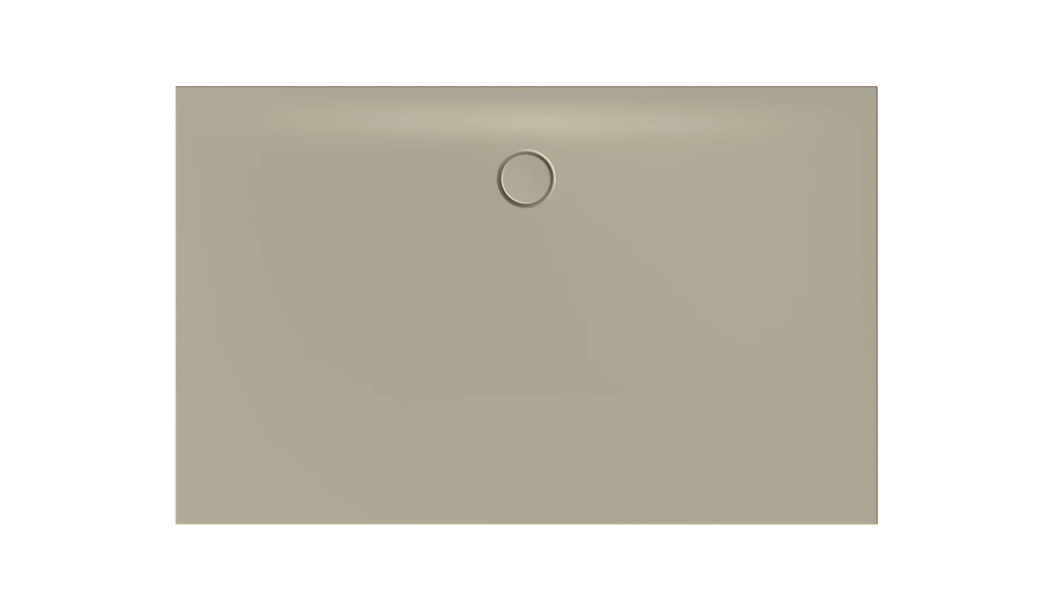 Bette rechteck Duschwanne „BetteFloor Side“ 1600 × 1000 mm ohne Oberflächenbeschichtung, ohne Oberflächenveredelung, ohne Wannenträger, in Cashmere