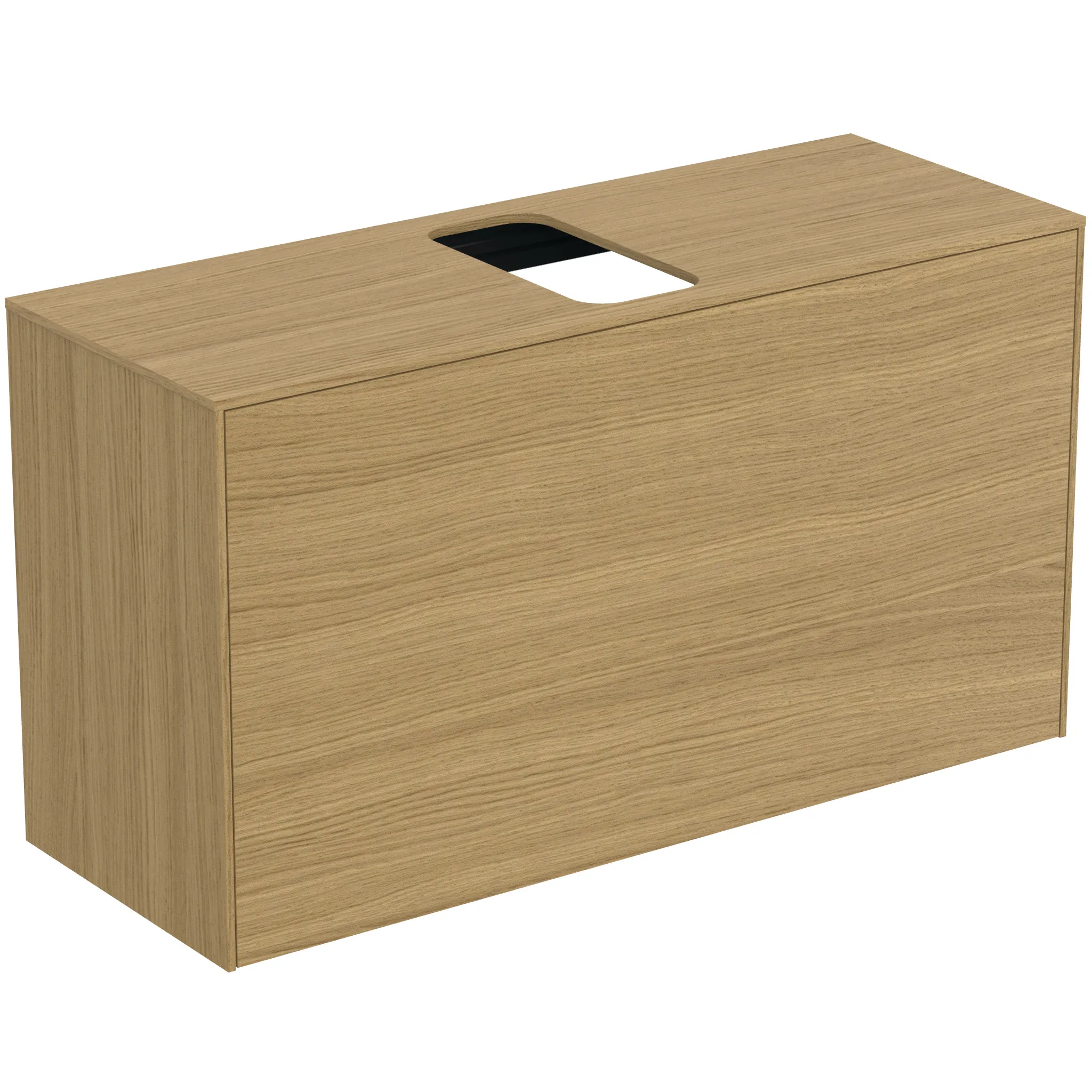 Ideal Standard Waschtischunterschrank „Conca“ 100,2 × 55 × 37,3 cm Eiche hell Furnier Ideal Standard Waschtischunterschrank „Conca“ 100,2 × 55 × 37,3 cm Eiche hell Furnier