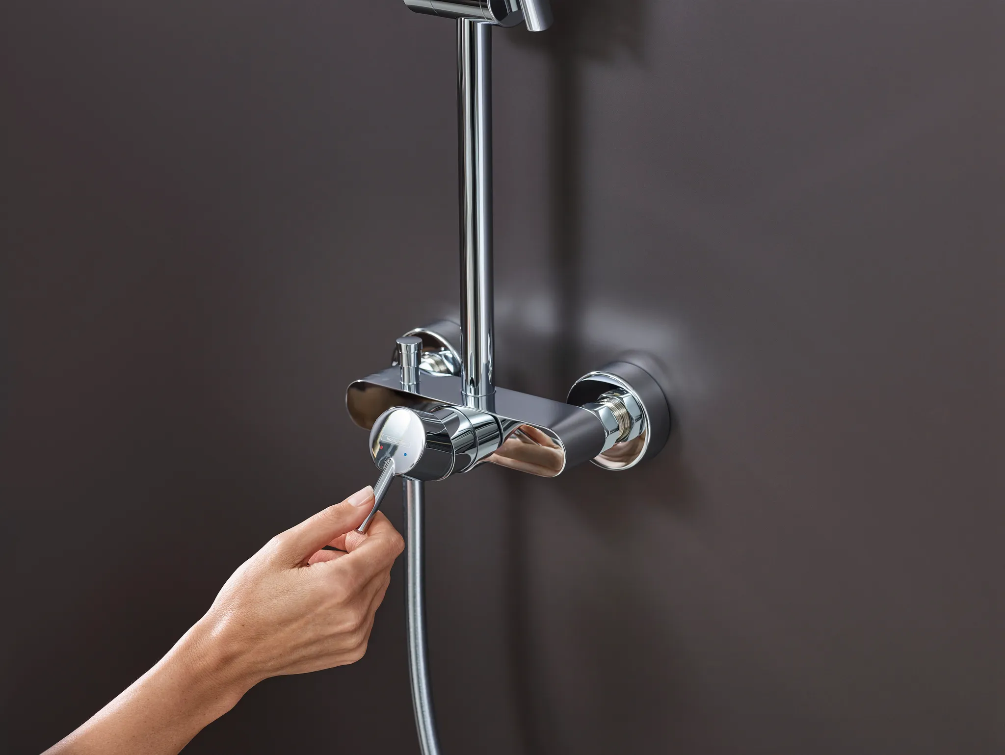 Showerpipe Croma Select S 280 Einhebelmischer chrom Showerpipe Croma Select S 280 Einhebelmischer chrom