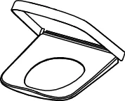 TECEone WC-Sitz Toilettenaufsatz: Absenkautomatik und Deckelfunktion TECEone WC-Sitz Toilettenaufsatz: Absenkautomatik und Deckelfunktion