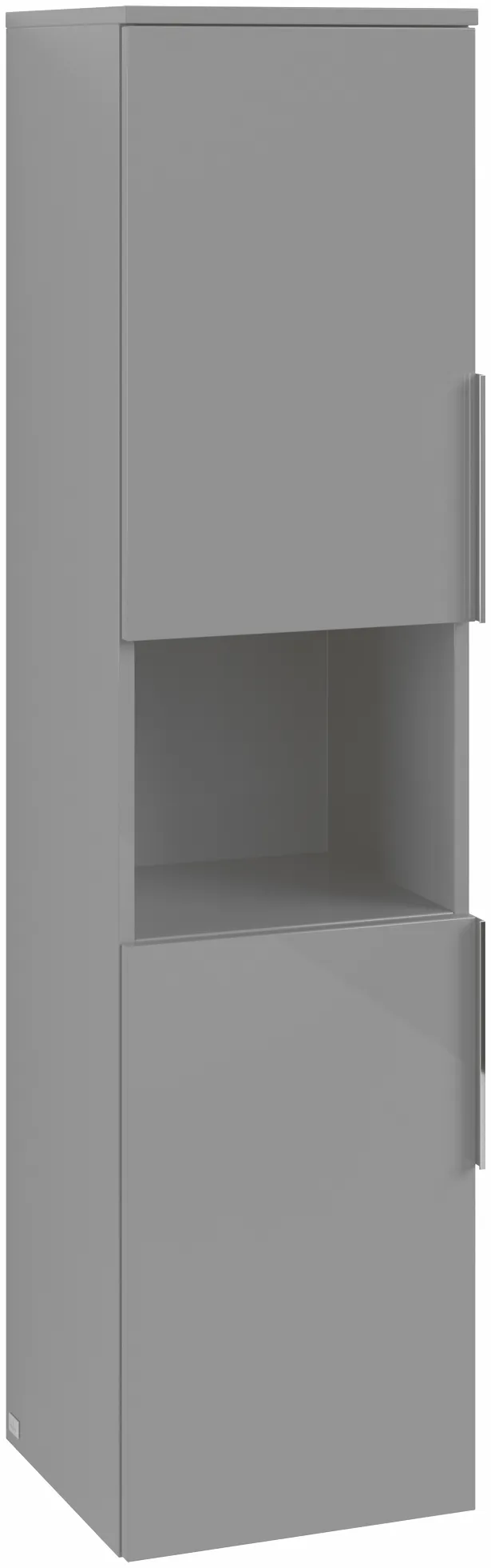 Villeroy & Boch Hochschrank „Architectura“ 35 × 140 cm Weiß Matt, Anschlag links