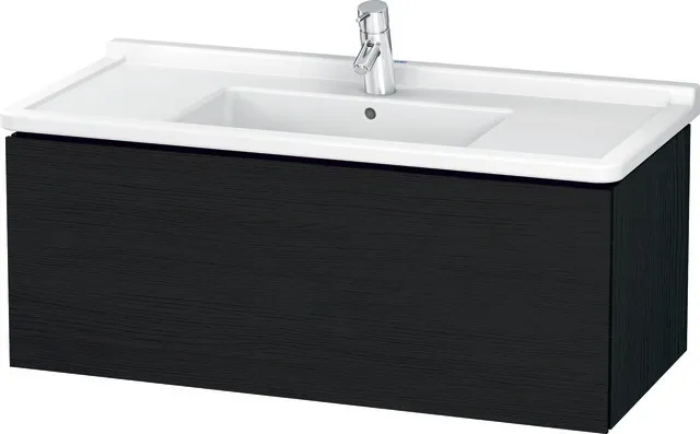 Duravit Waschtischunterschrank wandhängend „L-Cube“ 102 × 40,8 × 46,9 cm Eiche Schwarz Duravit Waschtischunterschrank wandhängend „L-Cube“ 102 × 40,8 × 46,9 cm Eiche Schwarz