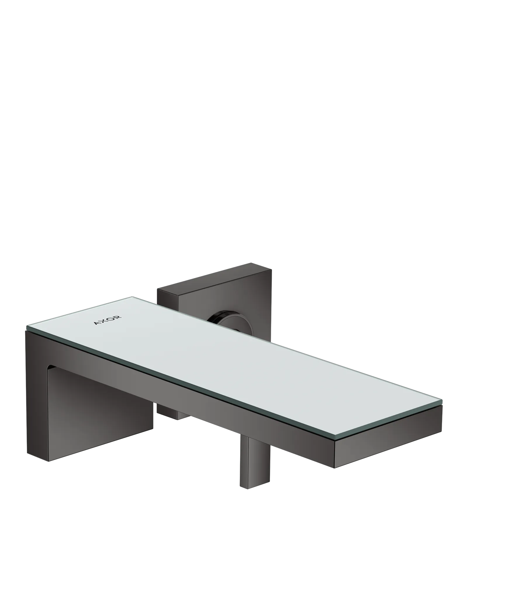 Hansgrohe AXOR MyEdition Mischer mit Platte 245 Glas, abnehmbar Hansgrohe AXOR MyEdition Mischer mit Platte 245 Glas, abnehmbar