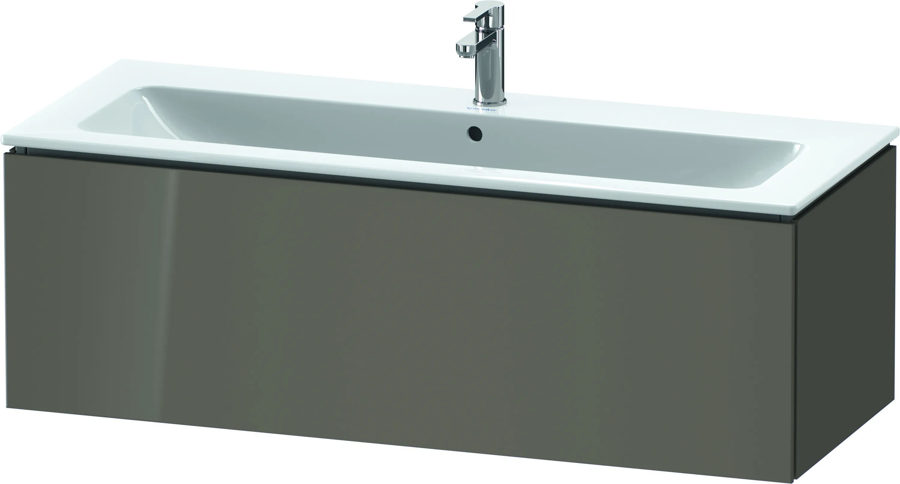 Duravit Waschtischunterschrank wandhängend „L-Cube“ 122 × 40 × 48,1 cm Duravit Waschtischunterschrank wandhängend „L-Cube“ 122 × 40 × 48,1 cm