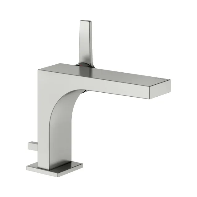 KEUCO EDITION 11 Einhebel-Waschtischmischer 110 mit Zugstangen-Ablaufgarnitur Edelstahl-finish KEUCO EDITION 11 Einhebel-Waschtischmischer 110 mit Zugstangen-Ablaufgarnitur Edelstahl-finish