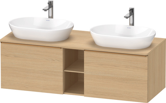 Duravit Waschtischunterschrank wandhängend „D-Neo“ 140 × 45,9 × 55 cm