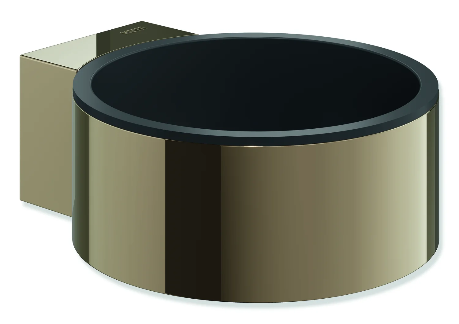 HEWI Föhnhalter System 900, PVD-beschichtet, Bronze glänzend, 78 mm breit, 37 mm hoch, 104 mm tief, Wandmontage HEWI Föhnhalter System 900, PVD-beschichtet, Bronze glänzend, 78 mm breit, 37 mm hoch, 104 mm tief, Wandmontage