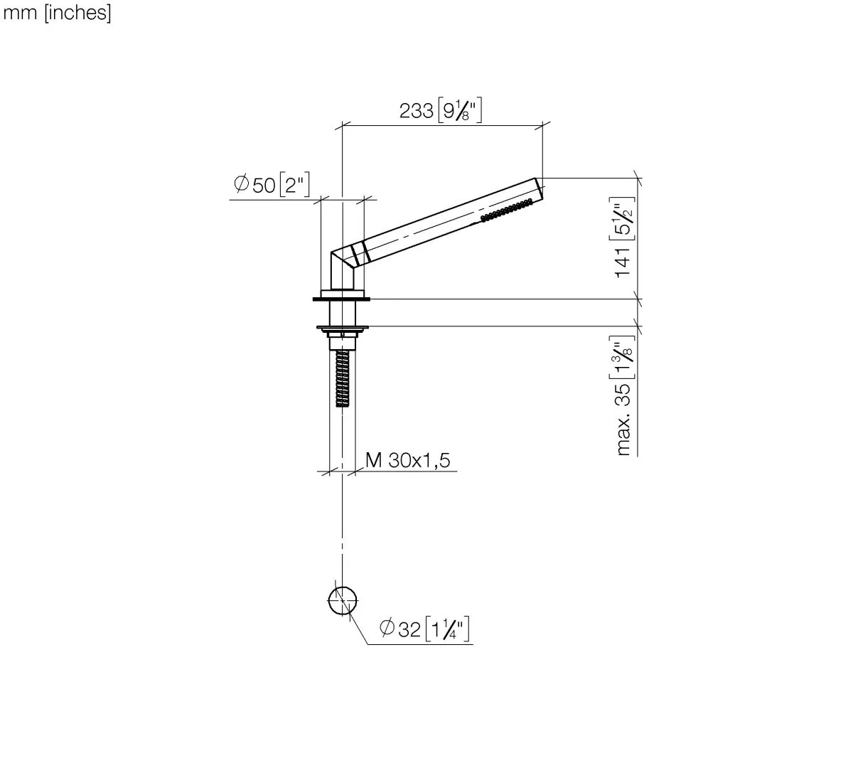 Schlauchbrausegarnitur für Wannenrand- bzw. Fliesenrandmontage SERIENSPEZIFISCH Chrom 27702979 Schlauchbrausegarnitur für Wannenrand- bzw. Fliesenrandmontage SERIENSPEZIFISCH Chrom 27702979
