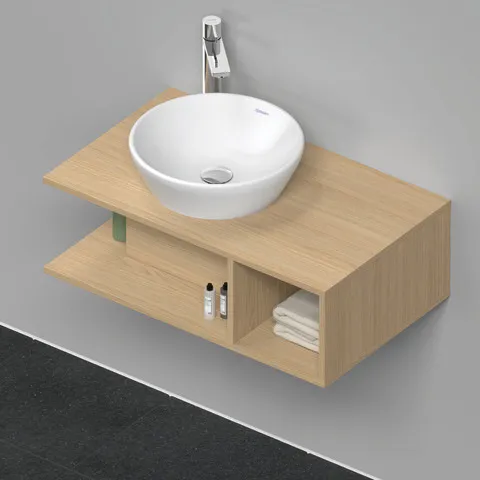 Duravit Waschtischunterschrank wandhängend „D-Neo“ 80 × 26 × 48 cm Eiche Natur Duravit Waschtischunterschrank wandhängend „D-Neo“ 80 × 26 × 48 cm Eiche Natur