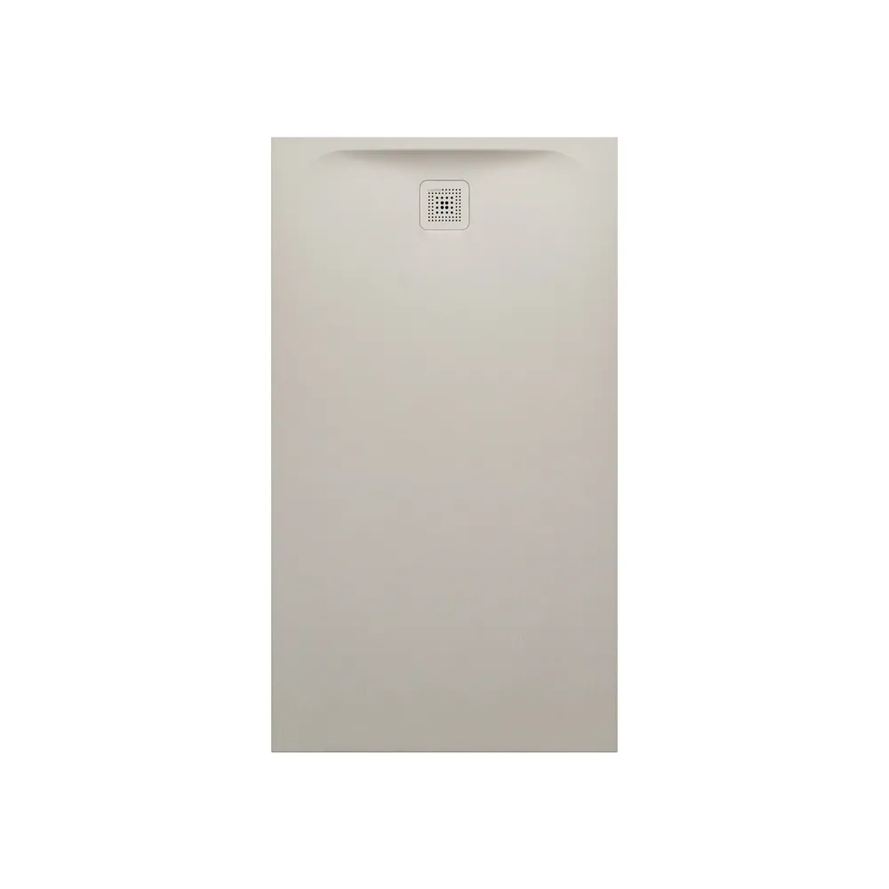 Laufen rechteck Duschwanne „Pro“ Ablauf kurze Seite 1600 × 900 mm ohne Oberflächenbeschichtung, ohne Oberflächenveredelung, in Beige matt