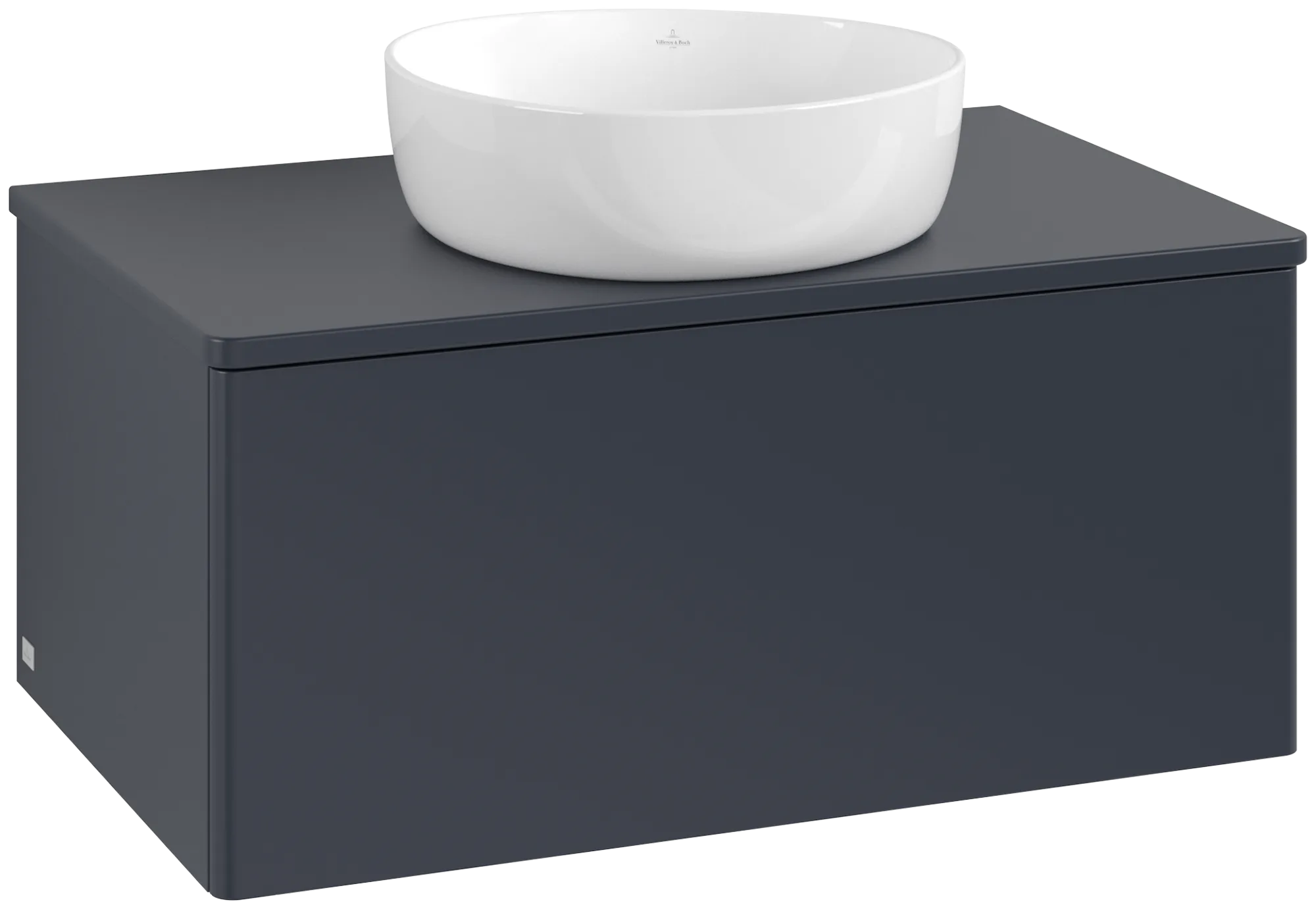 Villeroy & Boch Antao Waschbeckenunterschrank L30_5, 800x360x500 mm, Midnight Blue Matt Lacquer