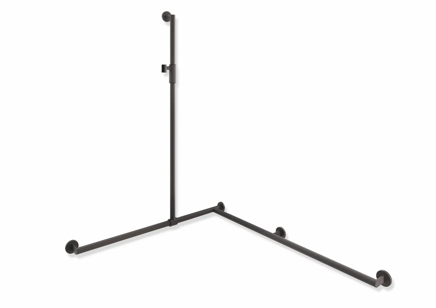 HEWI Duschhandlauf System 900, Edelstahl, pulverbeschichtet, HEWI Farbe ER HEWI Duschhandlauf System 900, Edelstahl, pulverbeschichtet, HEWI Farbe ER