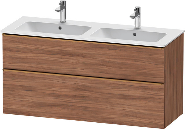 Duravit Waschtischunterschrank wandhängend „D-Neo“ 128 × 62,5 × 46,2 cm