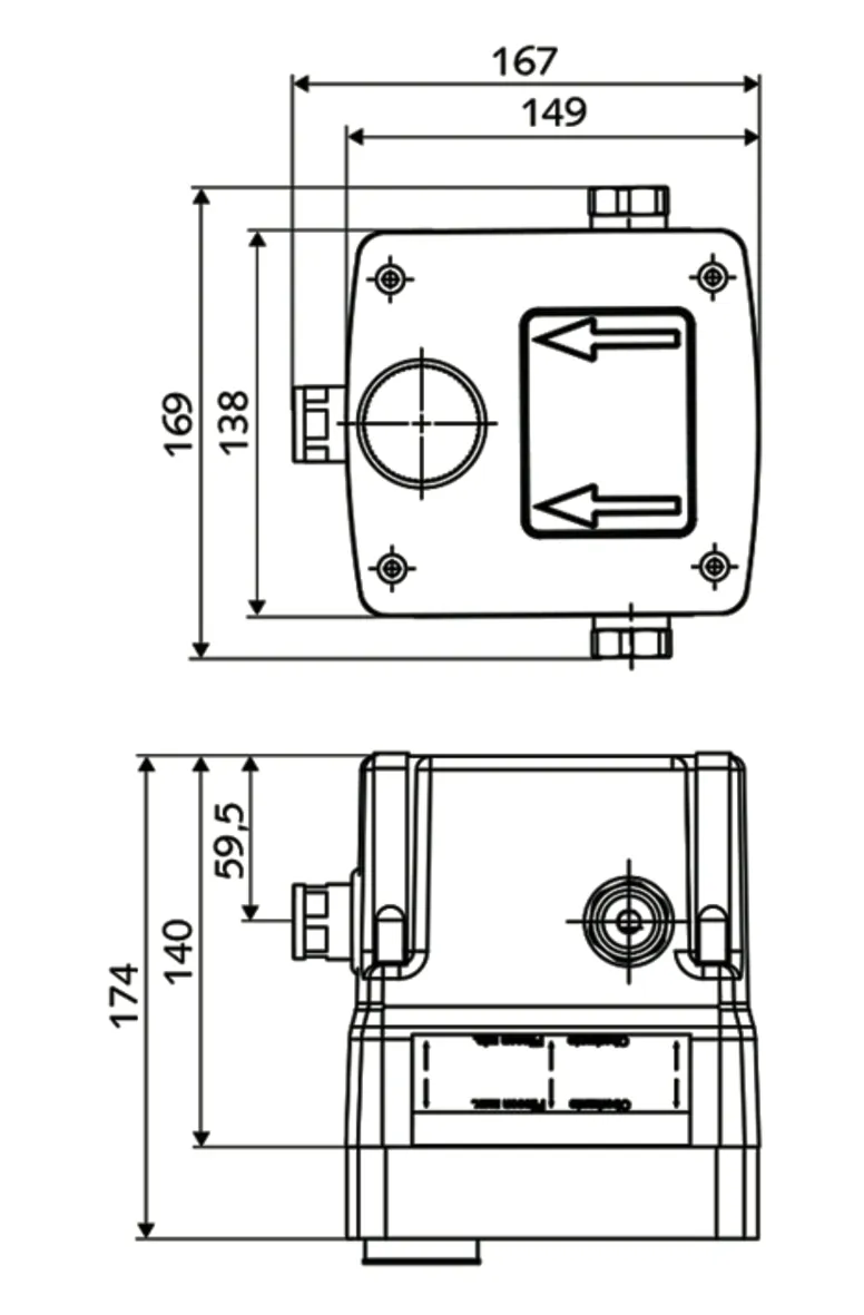 Unterputz-Masterbox WBW-E-M, Mischwasser, Masterbox, 2 Vorfilter, 2 RFV, 2x G 1/2 IG, B 149 mm x H 138 mm x T 140 mm Unterputz-Masterbox WBW-E-M, Mischwasser, Masterbox, 2 Vorfilter, 2 RFV, 2x G 1/2 IG, B 149 mm x H 138 mm x T 140 mm