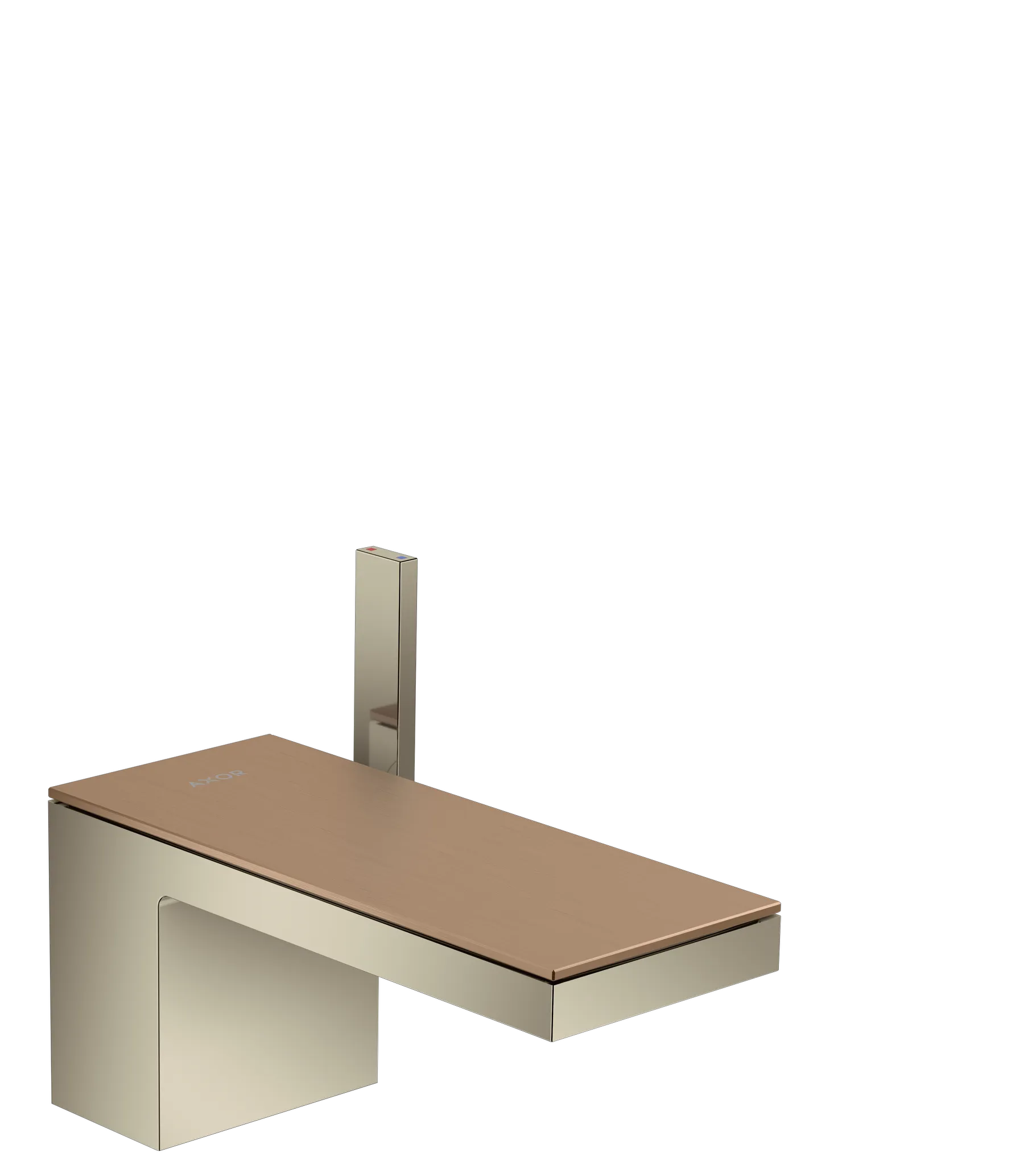 Hansgrohe AXOR MyEdition Mischer Platte 200 Brushed Red Gold Hansgrohe AXOR MyEdition Mischer Platte 200 Brushed Red Gold