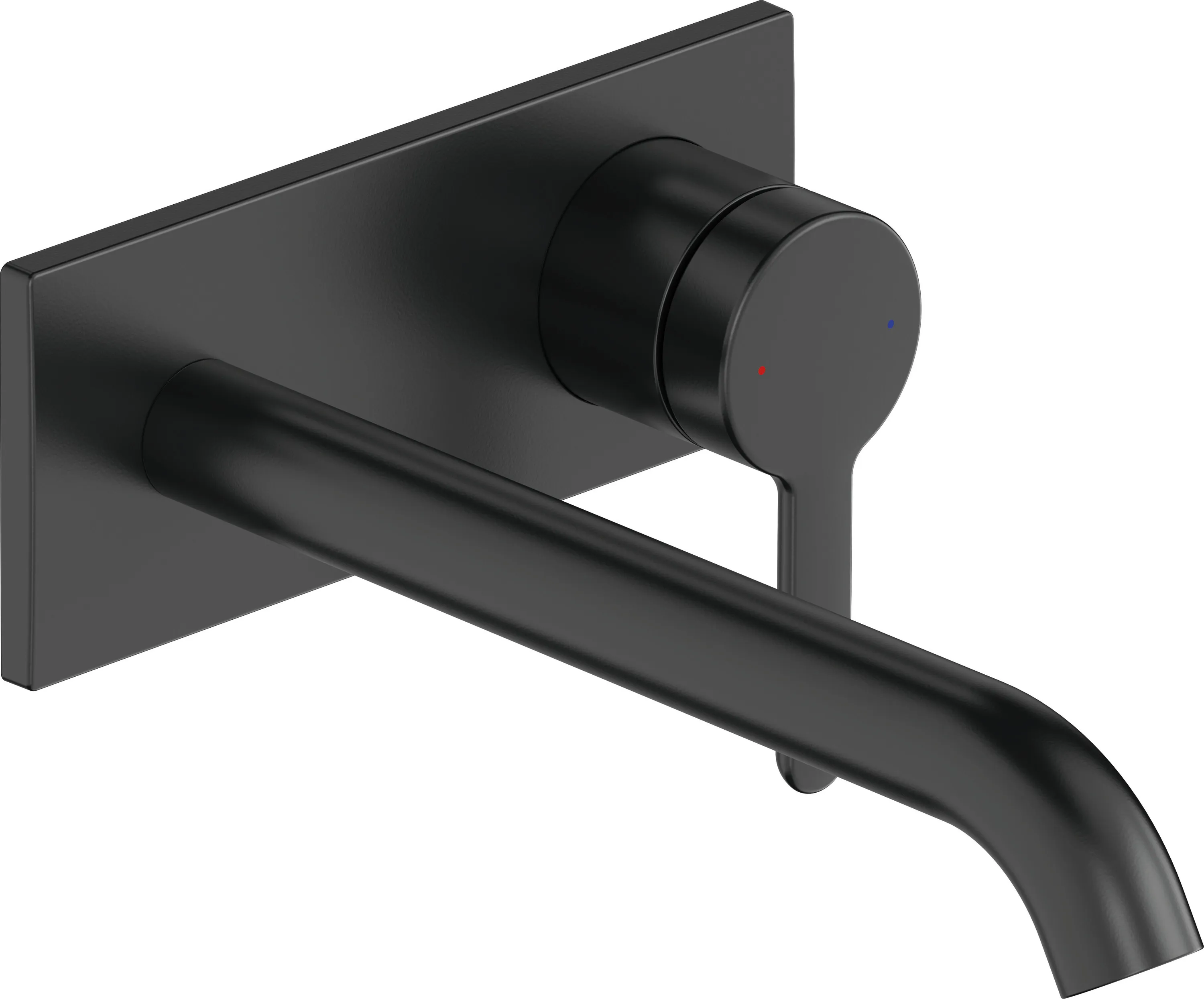 Einhand-Waschtischarmatur „Serie C.1“ Ausladung 225 mm in Schwarz (matt) Farbe: Schwarz (matt) Einhand-Waschtischarmatur „Serie C.1“ Ausladung 225 mm in Schwarz (matt) Farbe: Schwarz (matt)