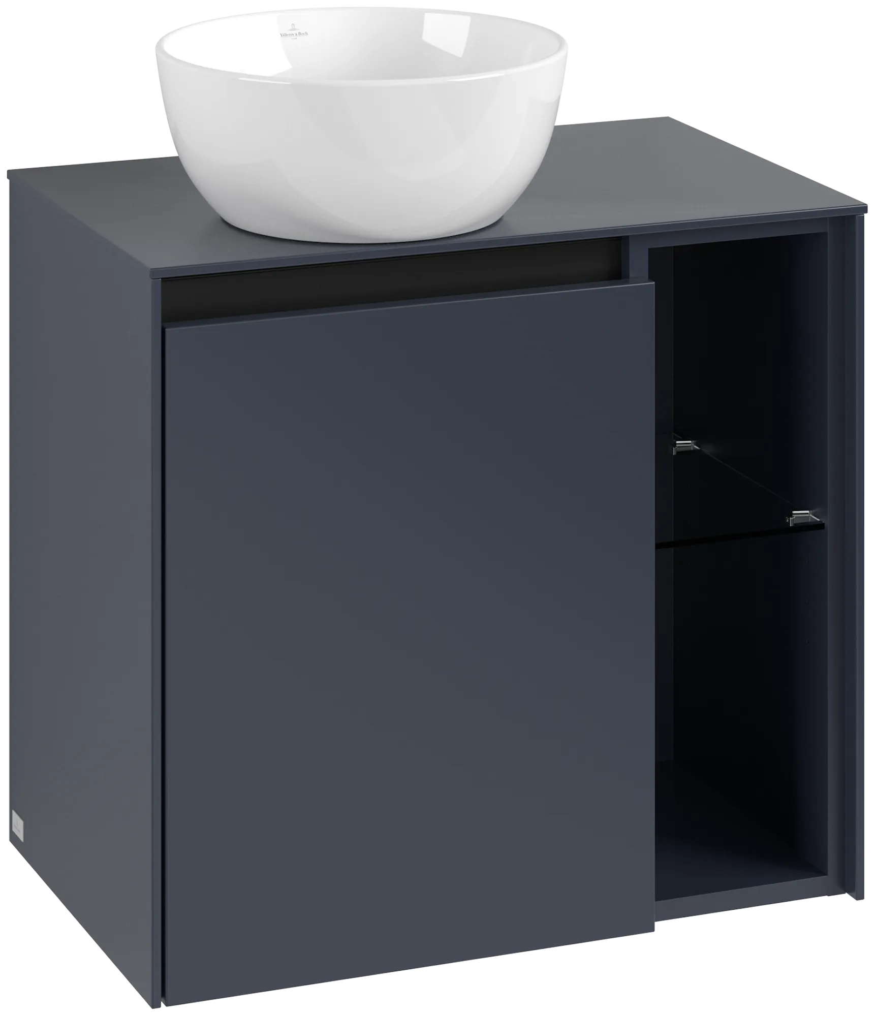 Villeroy & Boch Collaro Waschbeckenunterschrank C15200, 600 x 548 x 380 mm, links