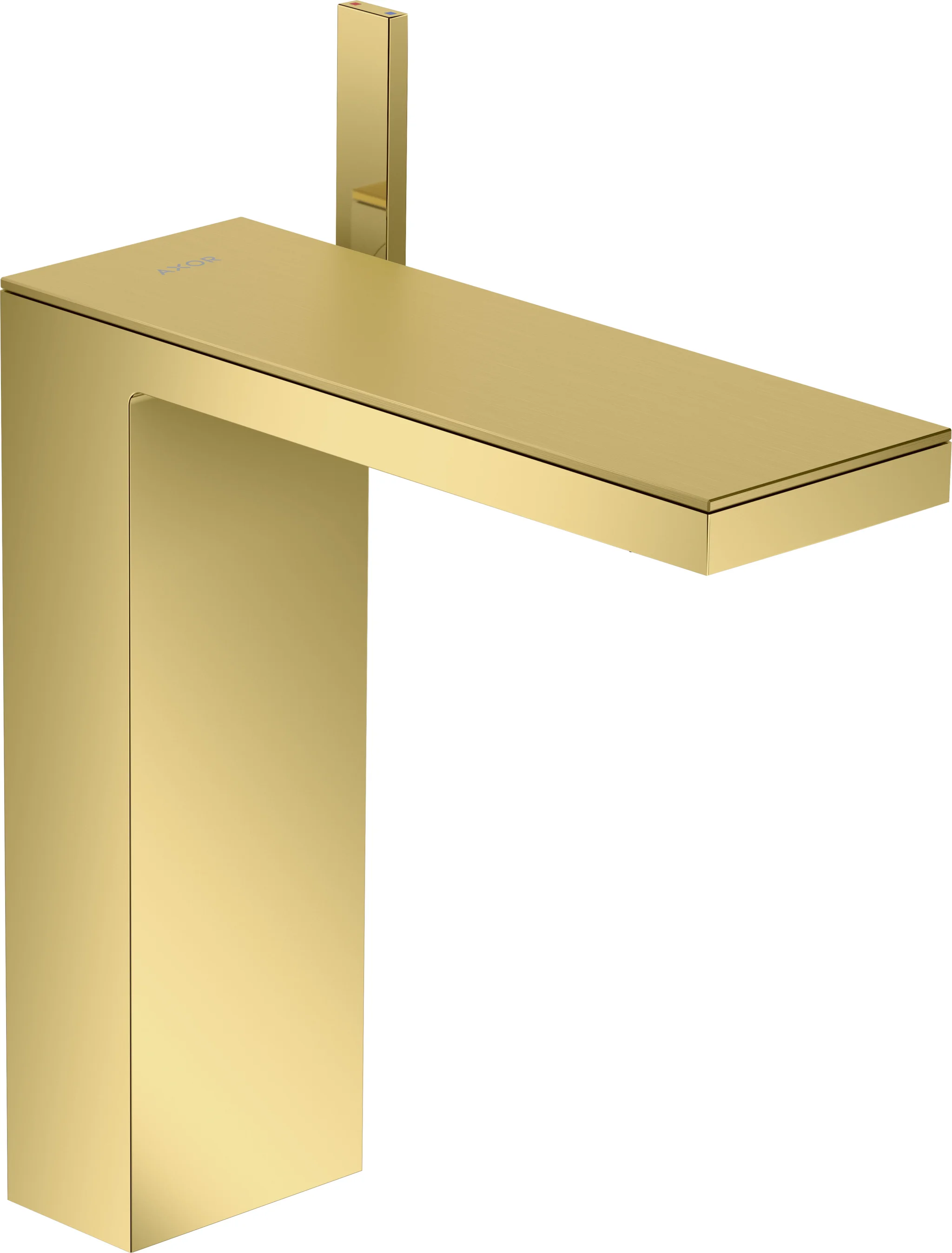 Hansgrohe AXOR MyEdition Platte 245 mm Metall Brushed Gold Optic abnehmbar