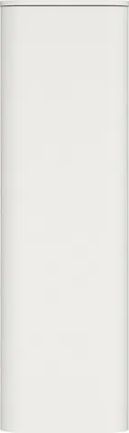 Duravit Halbhochschrank „Happy D.2 Plus“ 40 × 133,6 × 36 cm Weiß Seidenmatt, Anschlag rechts Duravit Halbhochschrank „Happy D.2 Plus“ 40 × 133,6 × 36 cm Weiß Seidenmatt, Anschlag rechts