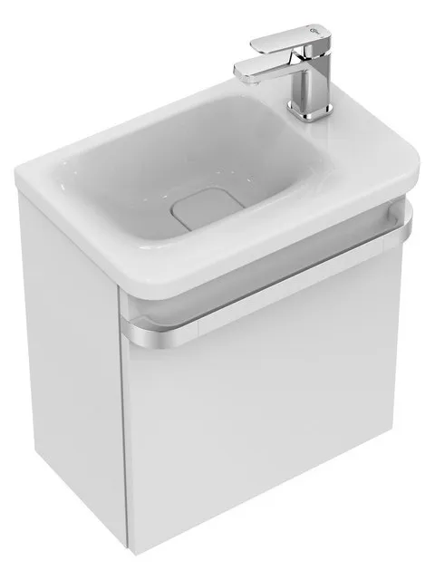 Ideal Standard Tonic II Tür, Ablage rechts, 450 mm, Eiche grau Dekor Ideal Standard Tonic II Tür, Ablage rechts, 450 mm, Eiche grau Dekor