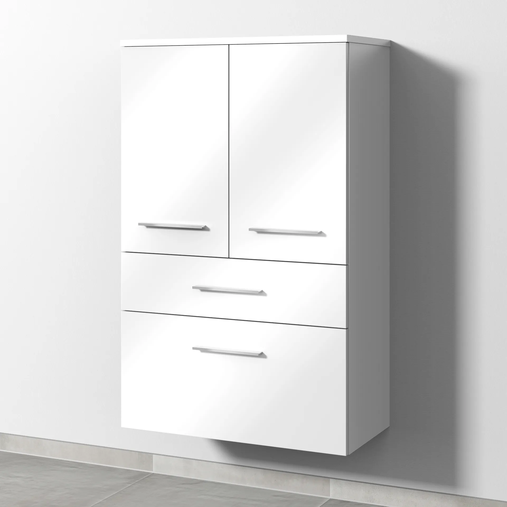 Sanipa Mittelschrank „2morrow“ 700 × 1105 × 350 mm in Weiß (glanz) Sanipa Mittelschrank „2morrow“ 700 × 1105 × 350 mm in Weiß (glanz)