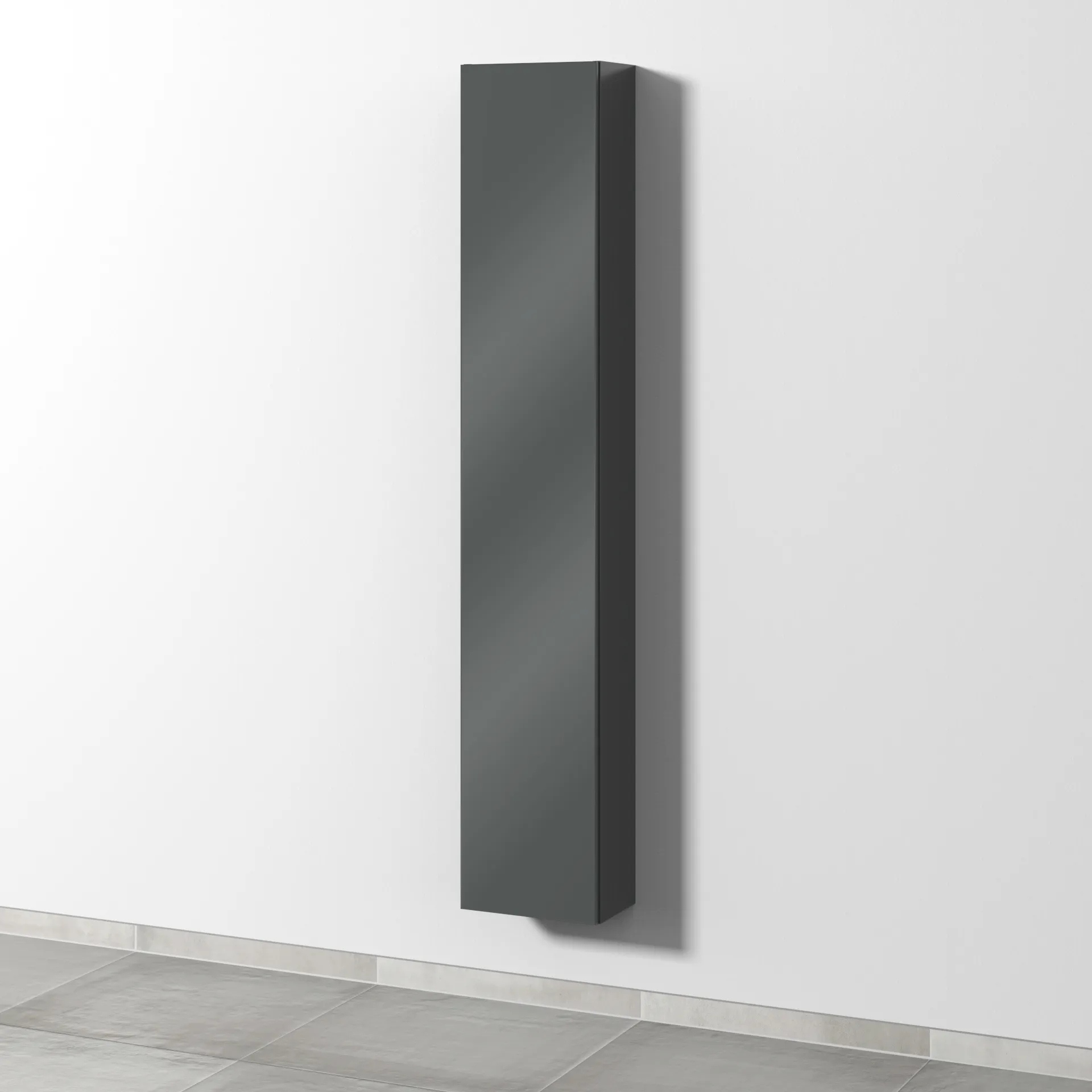 Sanipa Hochschrank „3way“ 300 × 1700 × 199 mm Anschlag links, in Anthrazit (glanz), Anschlag links Sanipa Hochschrank „3way“ 300 × 1700 × 199 mm Anschlag links, in Anthrazit (glanz), Anschlag links