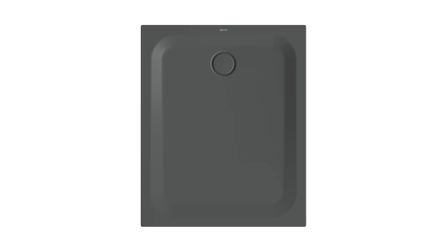 Bette rechteck Duschwanne „BetteUltra“ 1100 × 900 mm ohne Oberflächenbeschichtung, ohne Oberflächenveredelung, ohne Wannenträger, in Slate